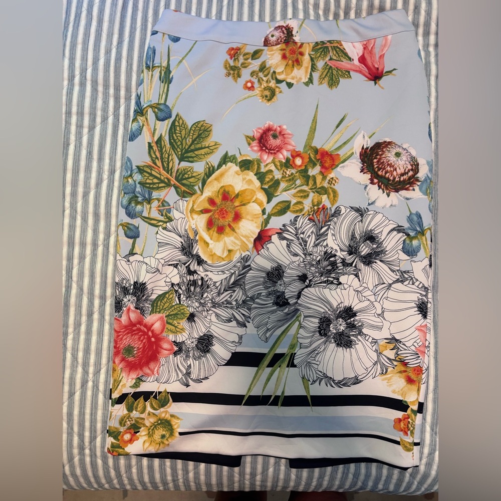 Floral Print Women's Skirt